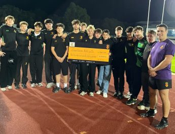 Friends of Newport Rugby help out Caerleon RFC U15s